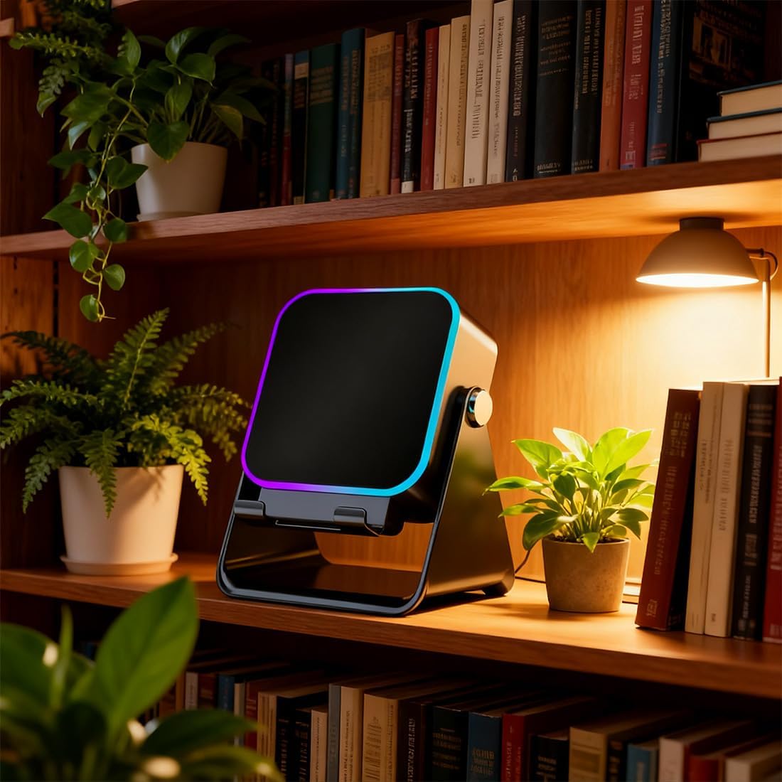 Support Téléphone 5-en-1 Bluetooth avec Veilleuse